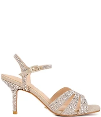 Dune London Mayven Jeweled Stiletto Dress Sandals