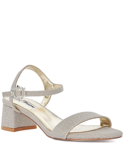 Dune London Measure Metallic Dress Sandals