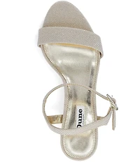 Dune London Measure Metallic Dress Sandals