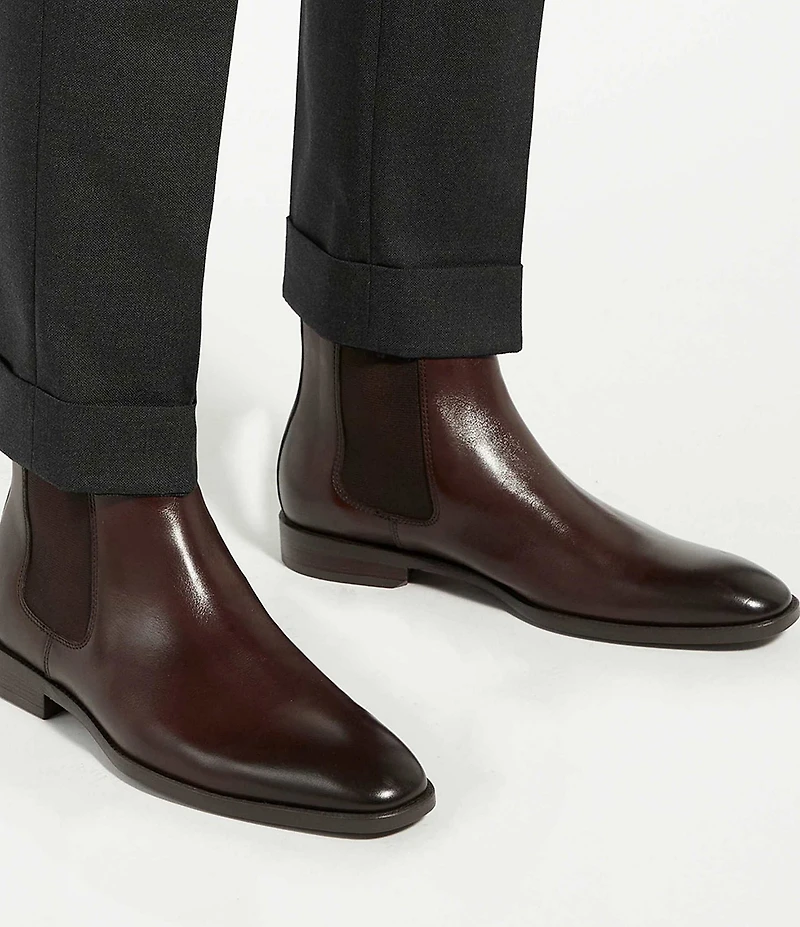 Dune London Men's Matchin Leather Chelsea Boots