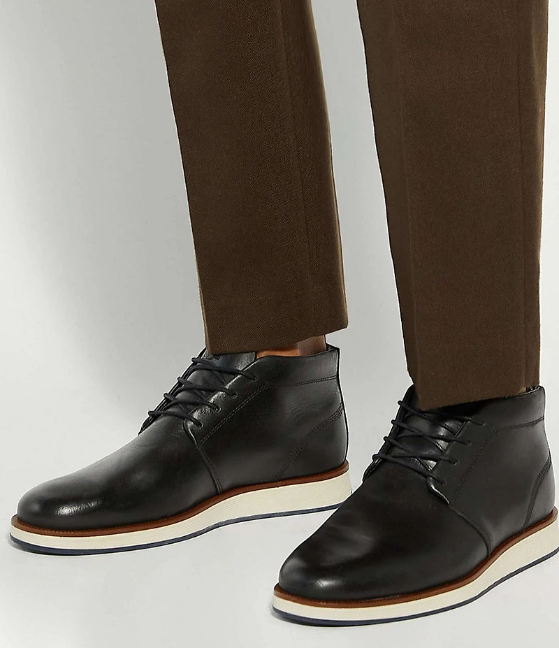 Dune London Men's Smoky Leather Casual Ankle Boots