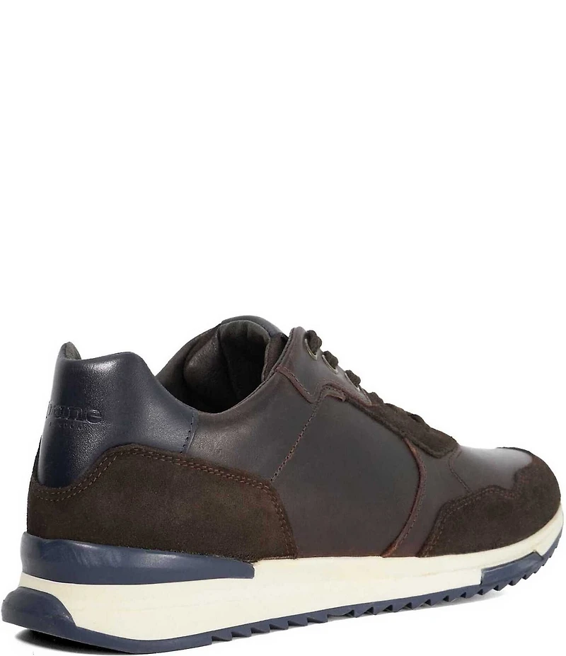 Dune London Men's Thornbury Leather and Suede Sneakers