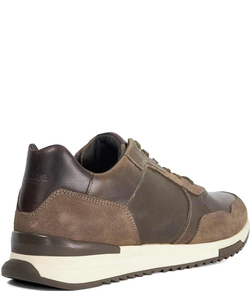 Dune London Men's Thornbury Leather and Suede Sneakers