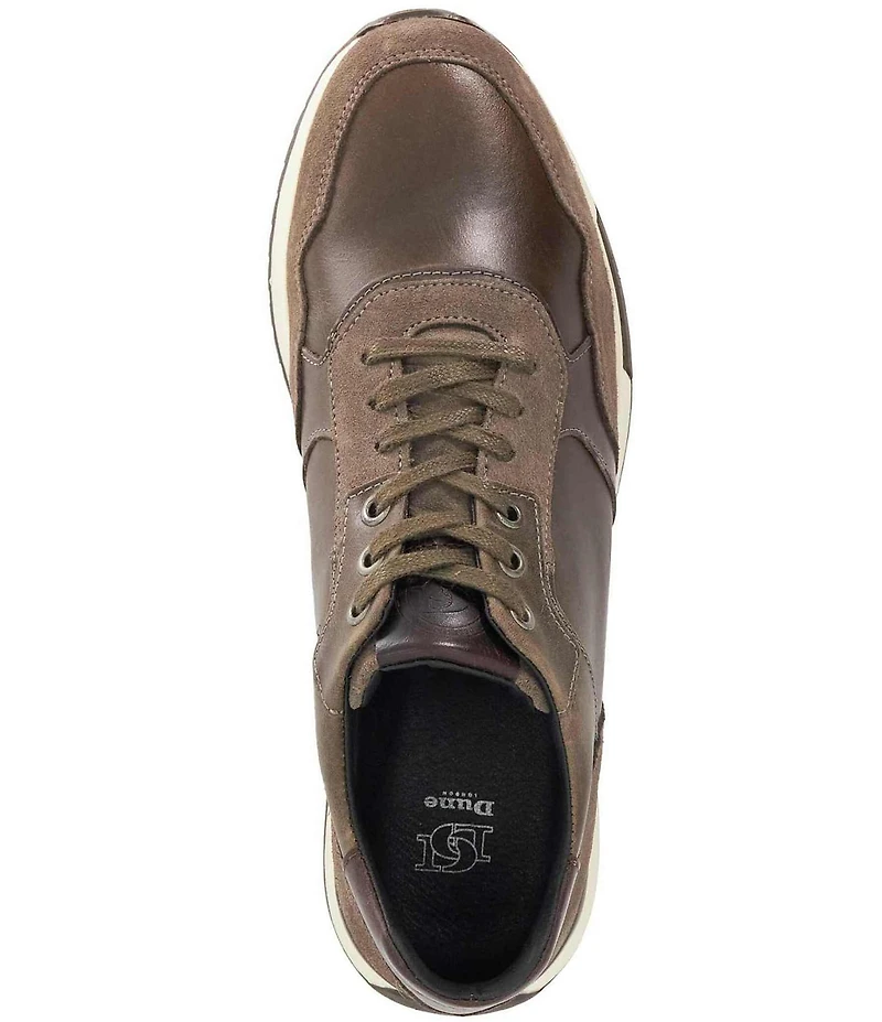 Dune London Men's Thornbury Leather and Suede Sneakers