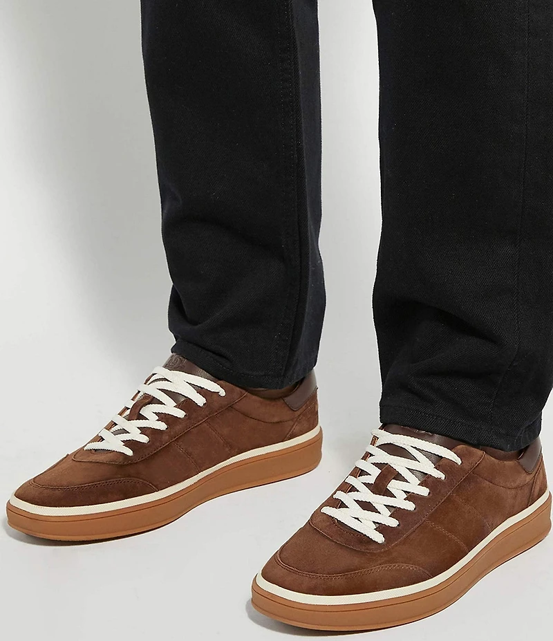 Dune London Men's Tony Suede Cupsole Trainer Sneakers