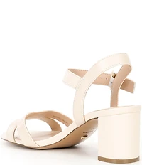 Dune London Merisa Leather Ankle Strap Dress Sandals