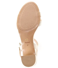 Dune London Merisa Leather Ankle Strap Dress Sandals