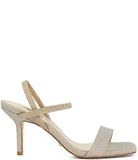 Dune London Methodical Metallic Ankle Strap Dress Sandals