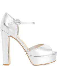 Dune London Myans Metallic Platform Sandals