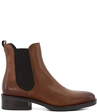 Dune London Panoramic Leather Cheslea Booties