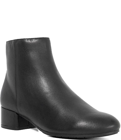 Dune London Pippie Leather Ankle Booties
