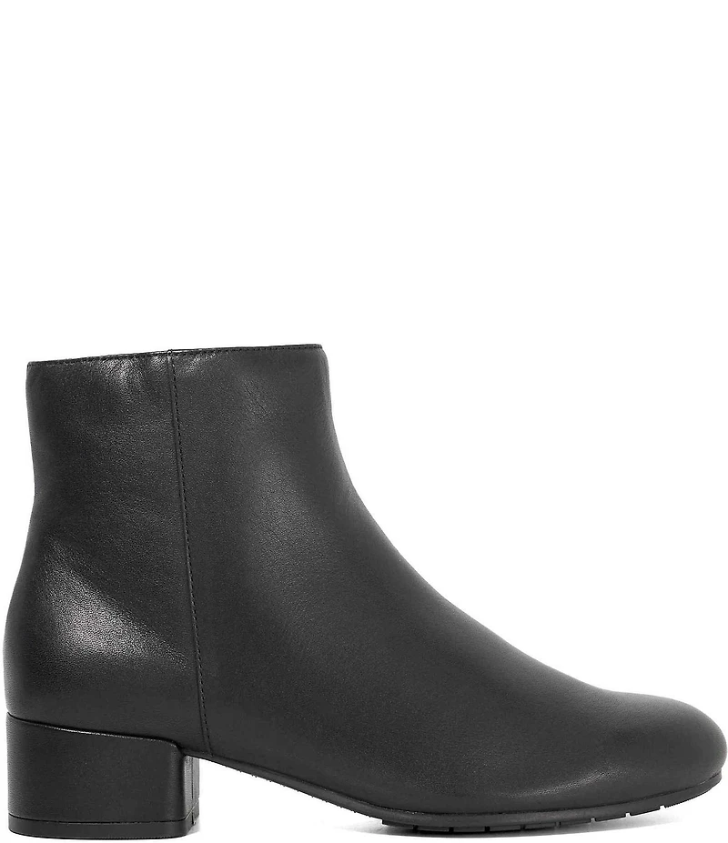 Dune London Pippie Leather Ankle Booties