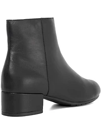 Dune London Pippie Leather Ankle Booties