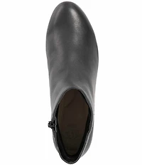 Dune London Pippie Leather Ankle Booties
