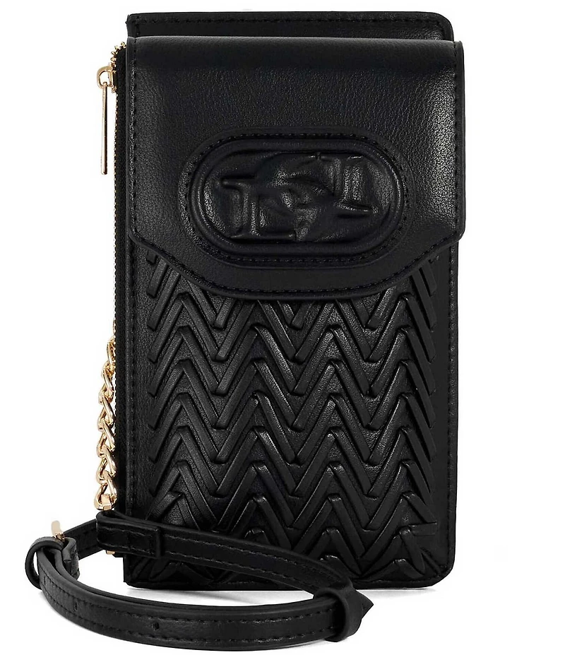 Dune London Samely Zip Phone Pouch Crossbody Bag