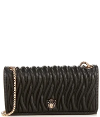 Dune London Strong Quilted Leather Crossbody Bag