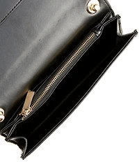 Dune London Strong Quilted Leather Crossbody Bag