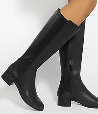 Dune London Tayla Leather Tall Boots