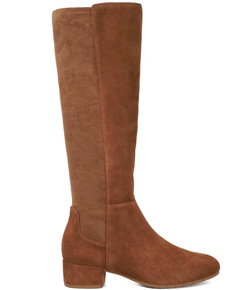 Dune London Tayla Suede Tall Boots