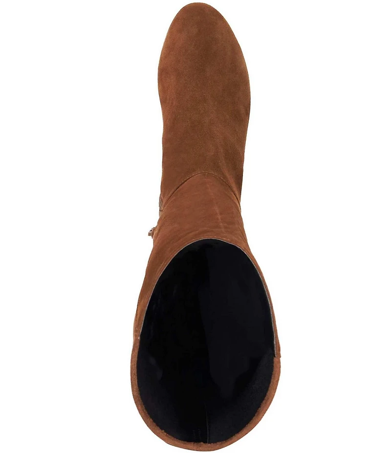 Dune London Tayla Suede Tall Boots