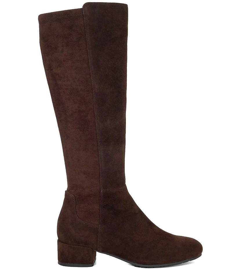 Dune London Tayla Suede Tall Boots