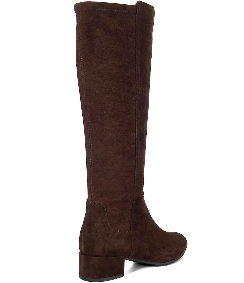 Dune London Tayla Suede Tall Boots