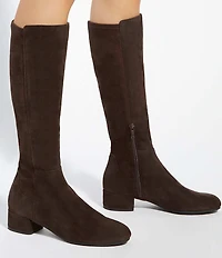 Dune London Tayla Suede Tall Boots