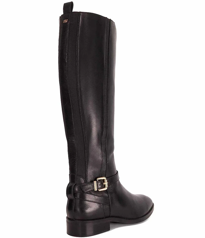 Dune London Tillies Leather Tall Riding Boots