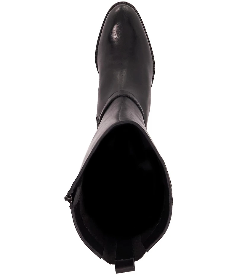 Dune London Tillies Leather Tall Riding Boots