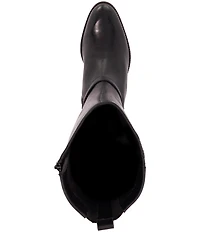 Dune London Tillies Leather Tall Riding Boots