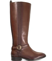 Dune London Tillies Leather Tall Riding Boots
