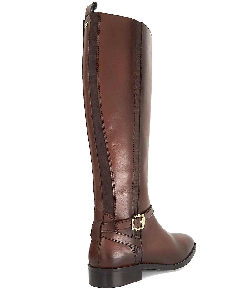 Dune London Tillies Leather Tall Riding Boots