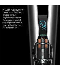 Dyson Airstrait Straightener in Nickel Copper