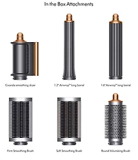 Dyson AirWrap Multi-Styler Complete Long in Nickel Copper