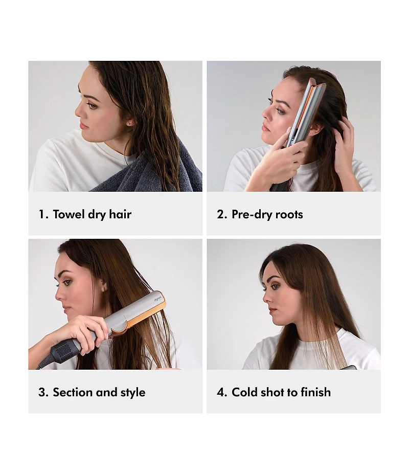 Dyson Limited Edition Airstrait Wet-to-Dry Straightener in Jasper Plum
