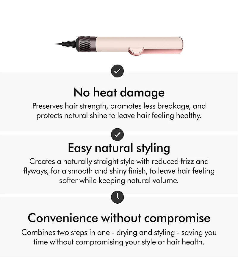 Dyson Limited Edition Airstrait Wet-to-Dry Straightener in Jasper Plum
