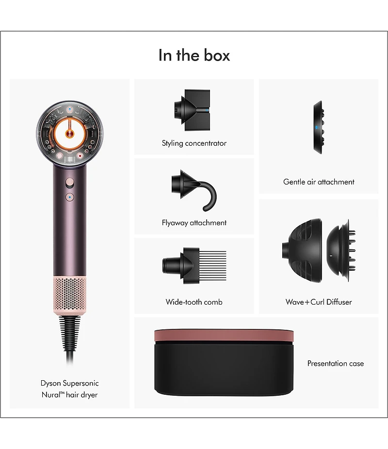 Dyson Limited Edition Dyson Supersonic Nural Hair Dryer in Jasper Plum