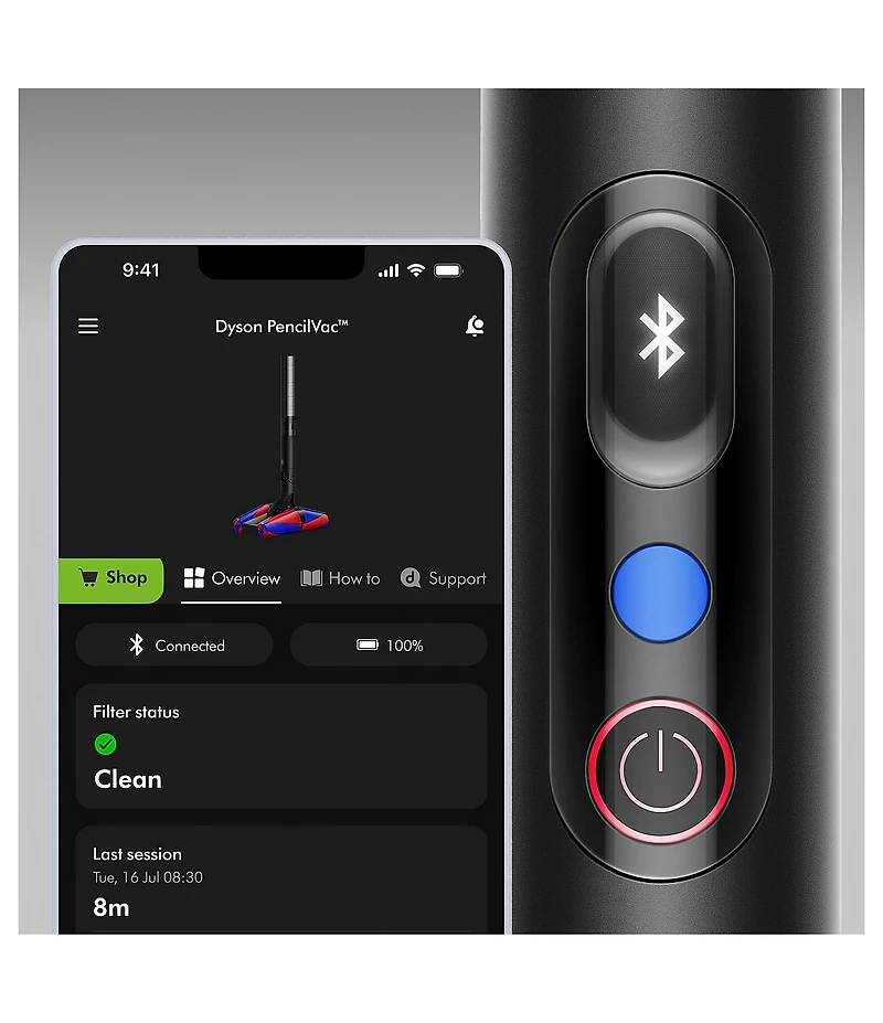 Dyson PencilVac Fluffycones Cordless Vacuum