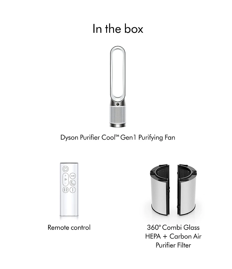 Dyson Purifier Cool Gen1 Air Purifier Tower Fan