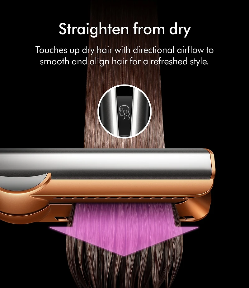 Dyson Special Edition Airstrait Wet-to-Dry Straightener in Strawberry Bronze