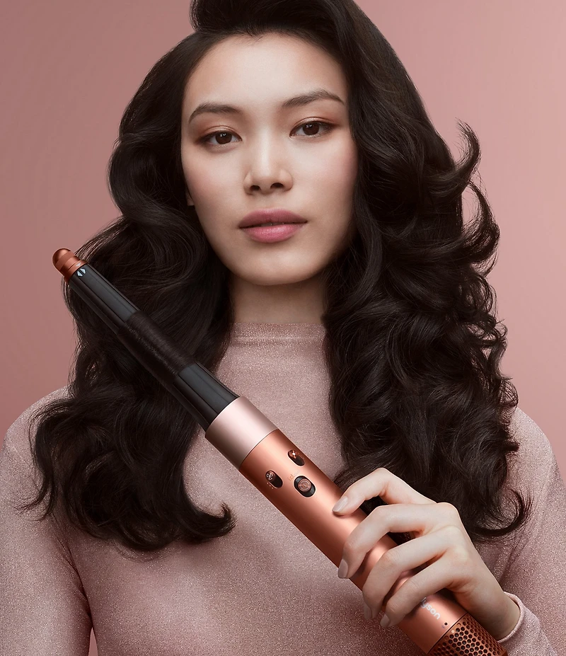 Dyson Special Edition Airwrap id Multi-Styler and Dryer for Straight+Wavy Hair in Amber Silk