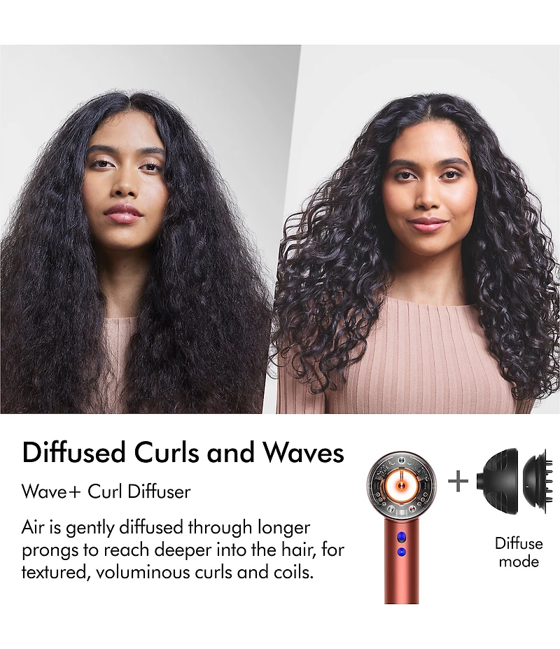 Dyson Special Edition Supersonic Nural Hair Dryer in Strawberry Bronze