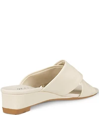 ECCO Astrid Leather Wedge Sandals