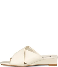 ECCO Astrid Leather Wedge Sandals