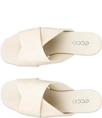 ECCO Astrid Leather Wedge Sandals