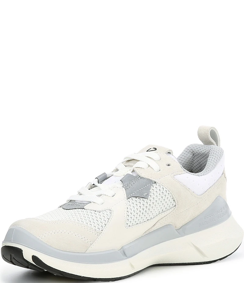 ECCO Women's BIOM 2.2 Leather and Mesh Sneakers