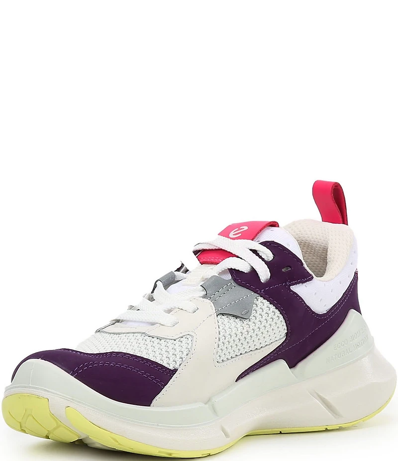 ECCO Women's BIOM 2.2 Leather and Mesh Sneakers