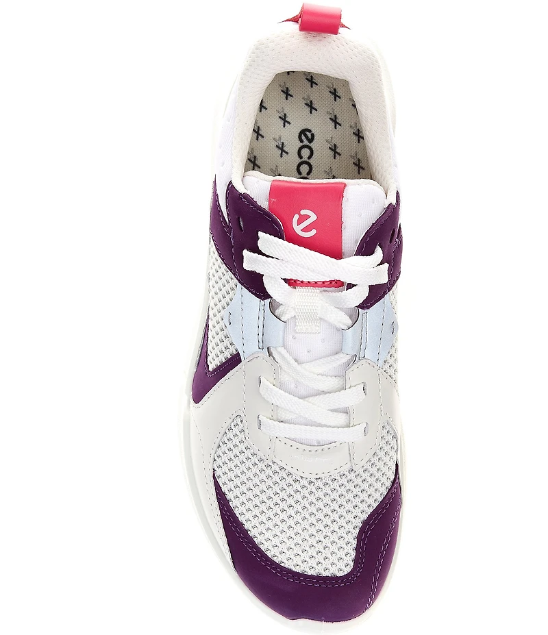 ECCO Women's BIOM 2.2 Leather and Mesh Sneakers