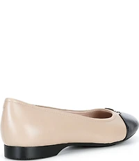 ECCO Elevate Leather Ballet Flats
