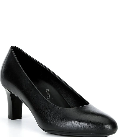 ECCO Elevate Leather Pumps